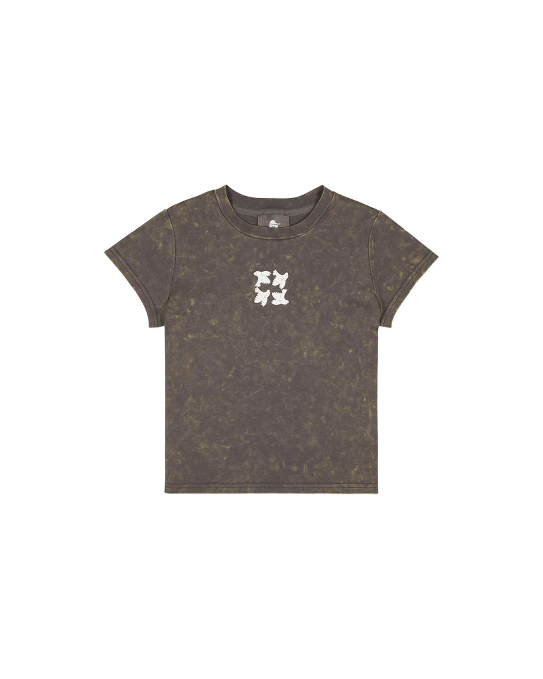 FLY WITH YOUR FLOW BABY TEE MUDDY GREEN