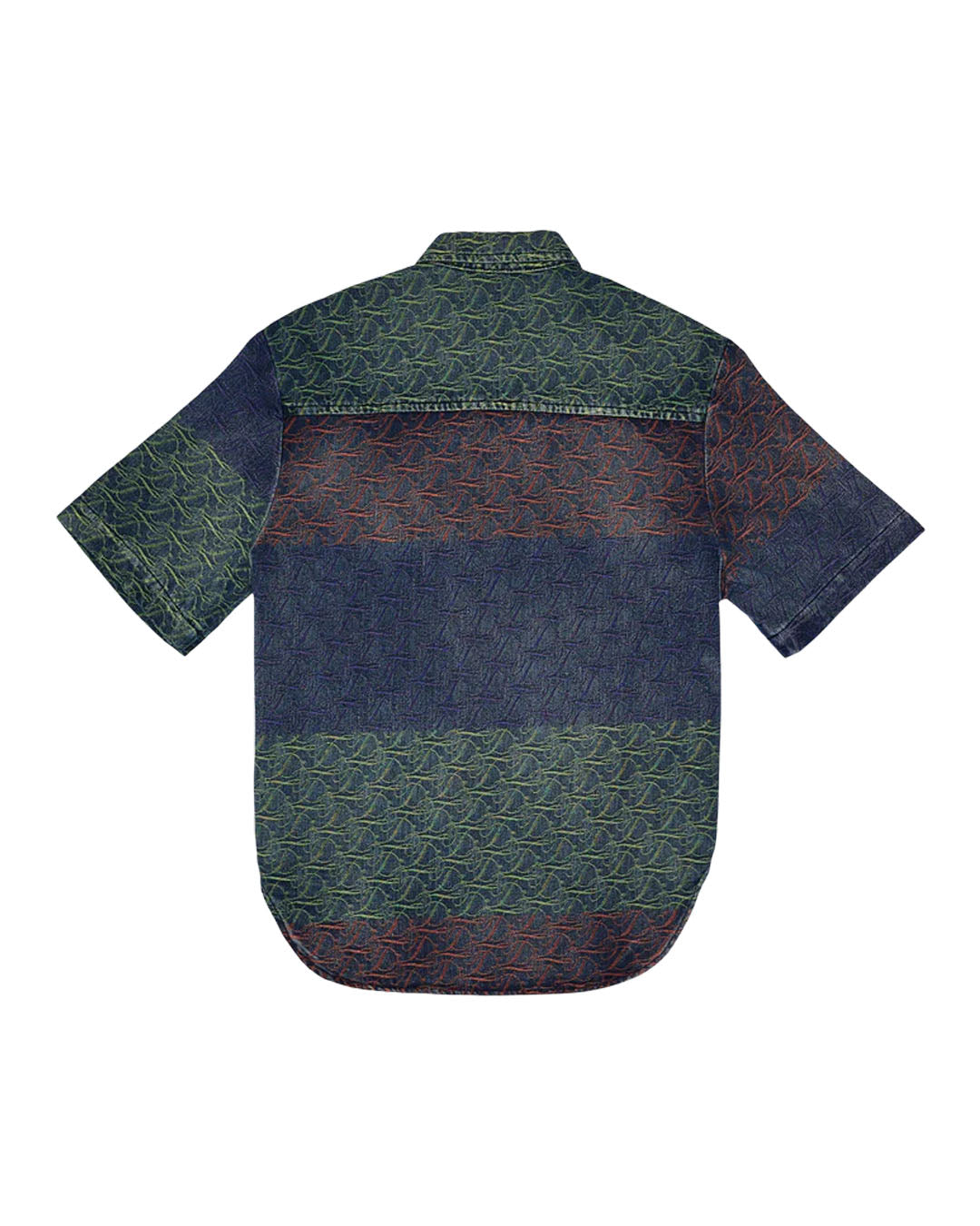 TRIO COLOR UNISEX JEANS SHIRT