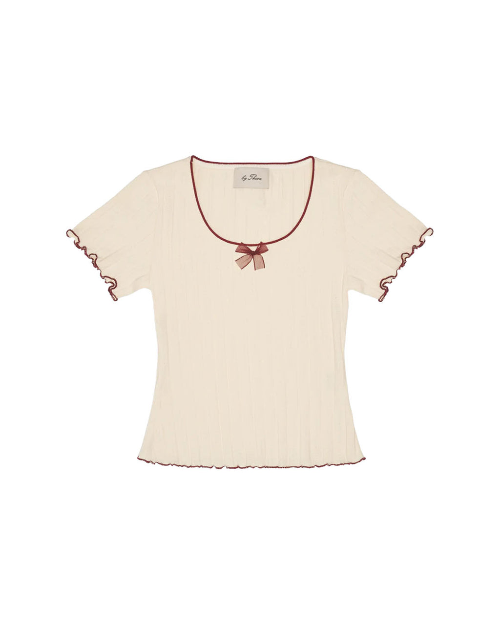 BABY STRETCH TEE BEIGE