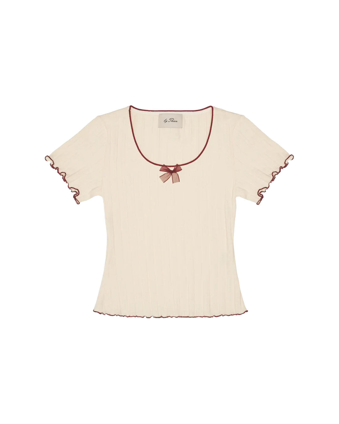 BABY STRETCH TEE BEIGE
