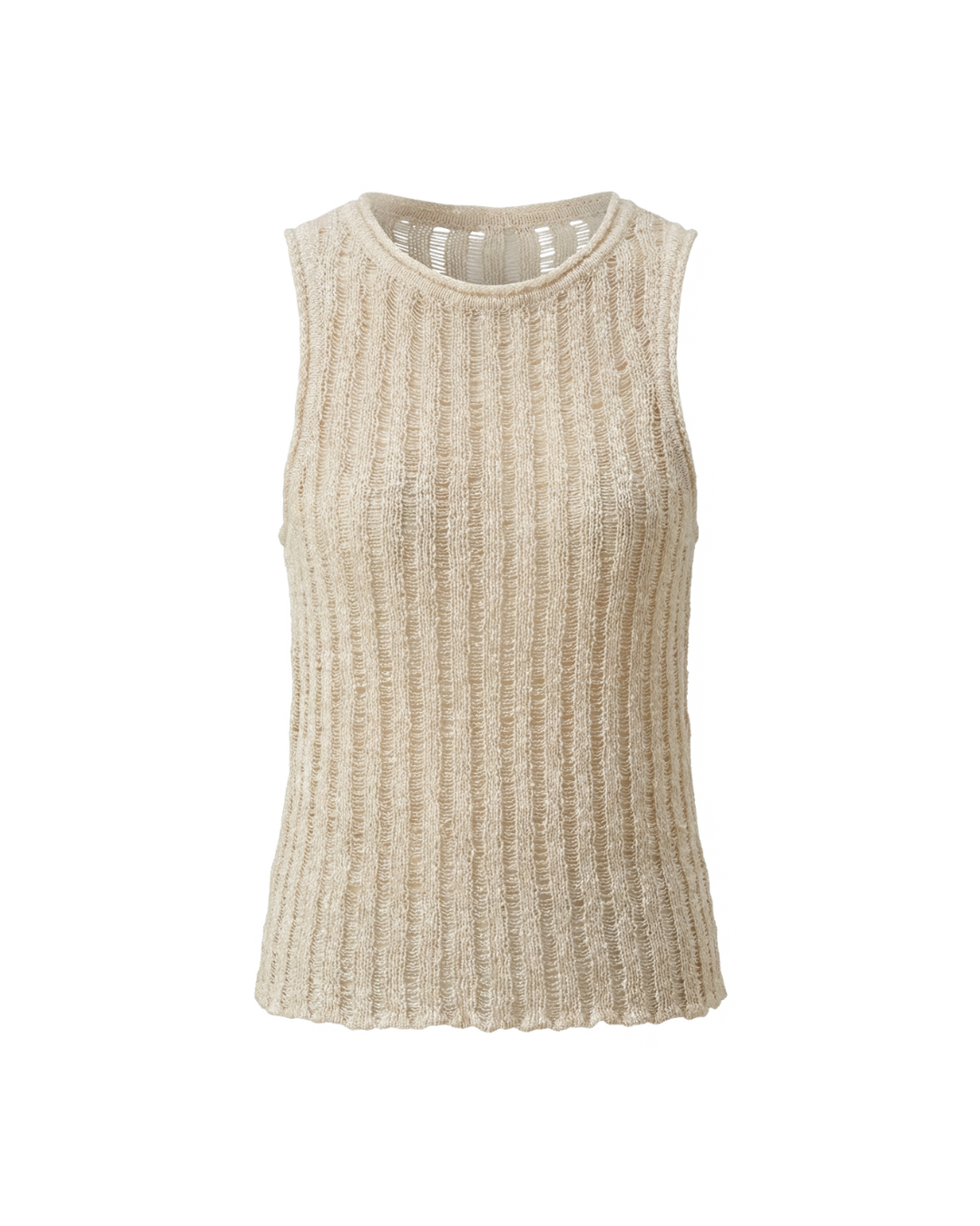 BAMBOO TANK TOP BEIGE