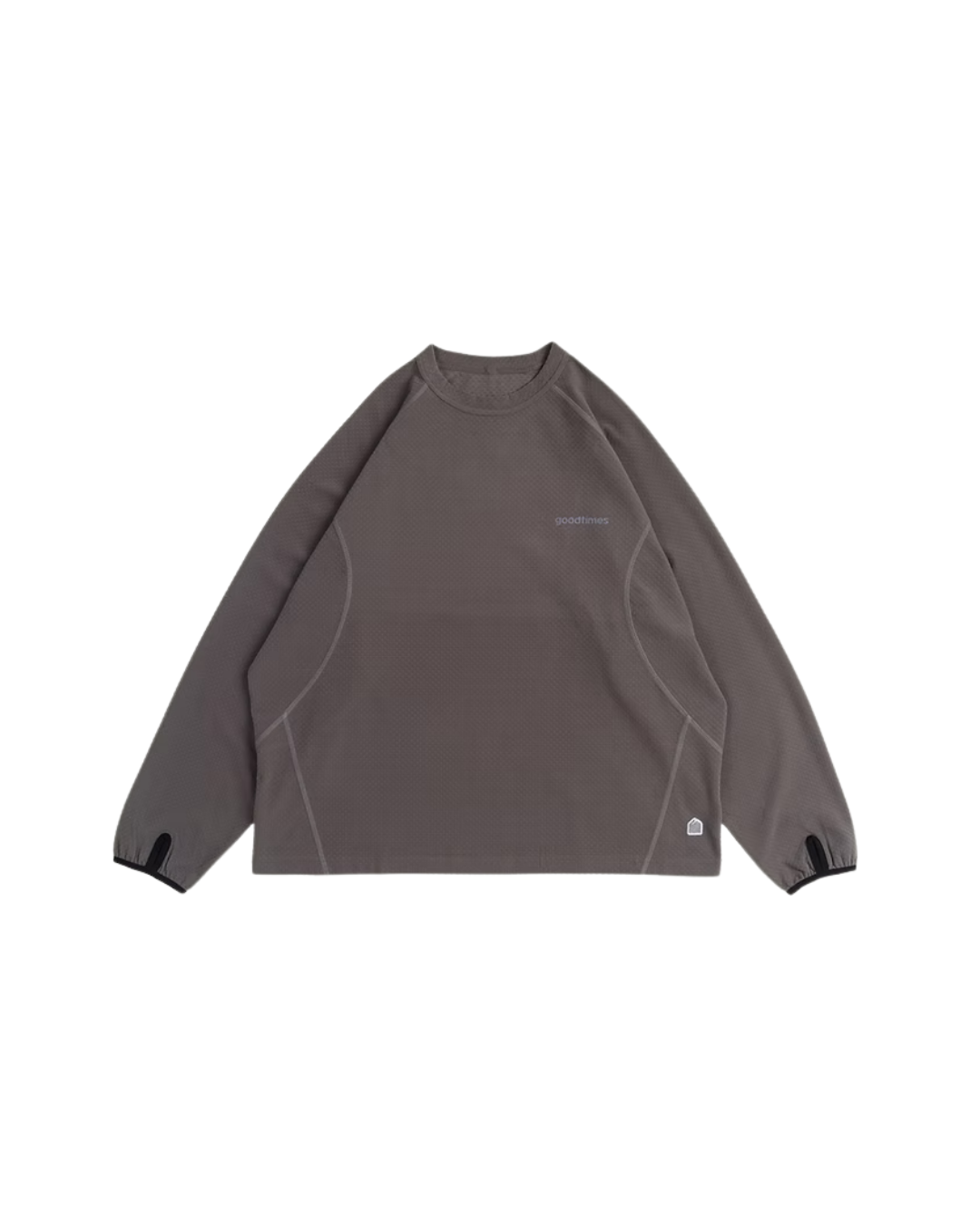 BETA L/S TEE DARK GREY