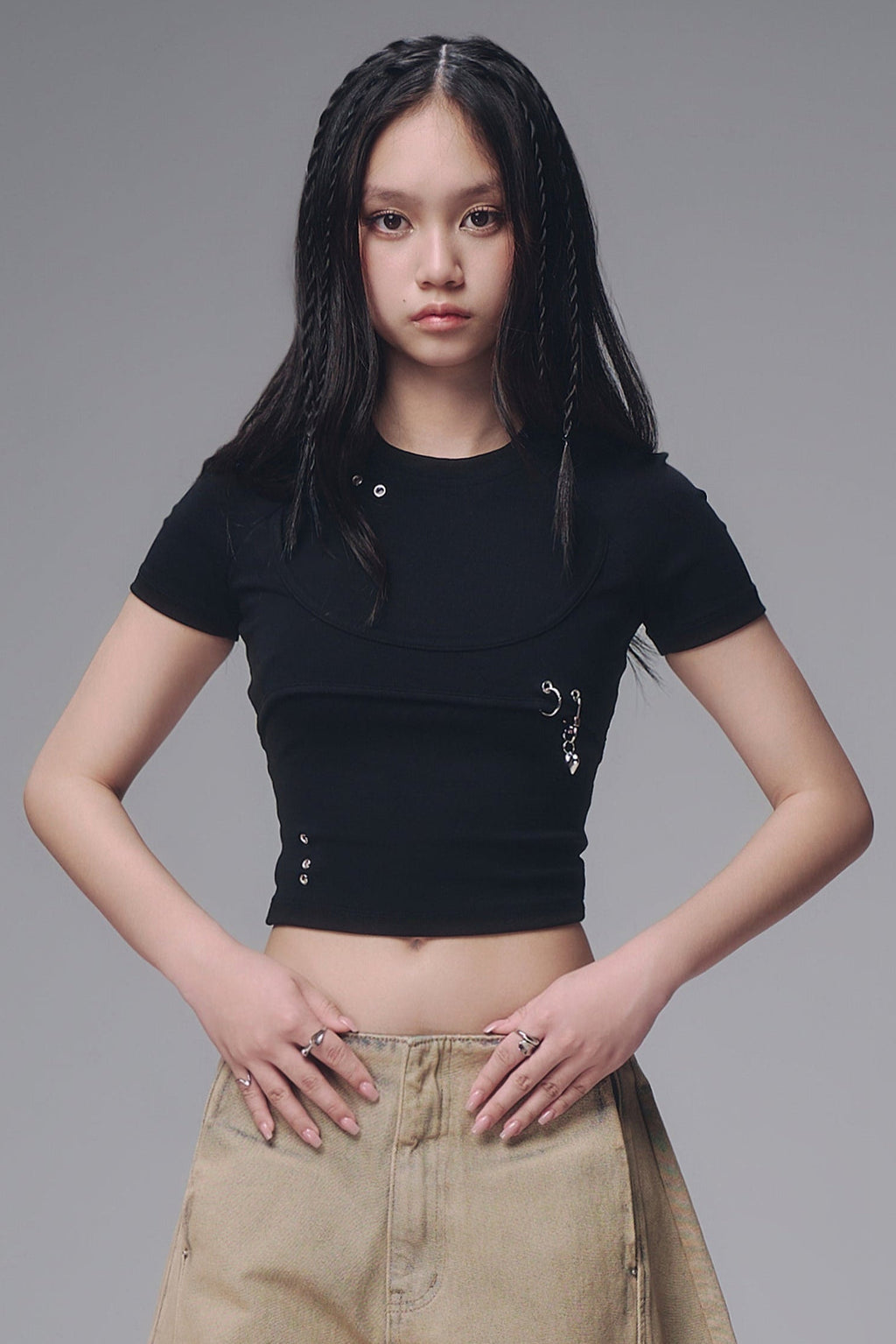 Bunnyhill Bunny Charm Ver. Baby Tee