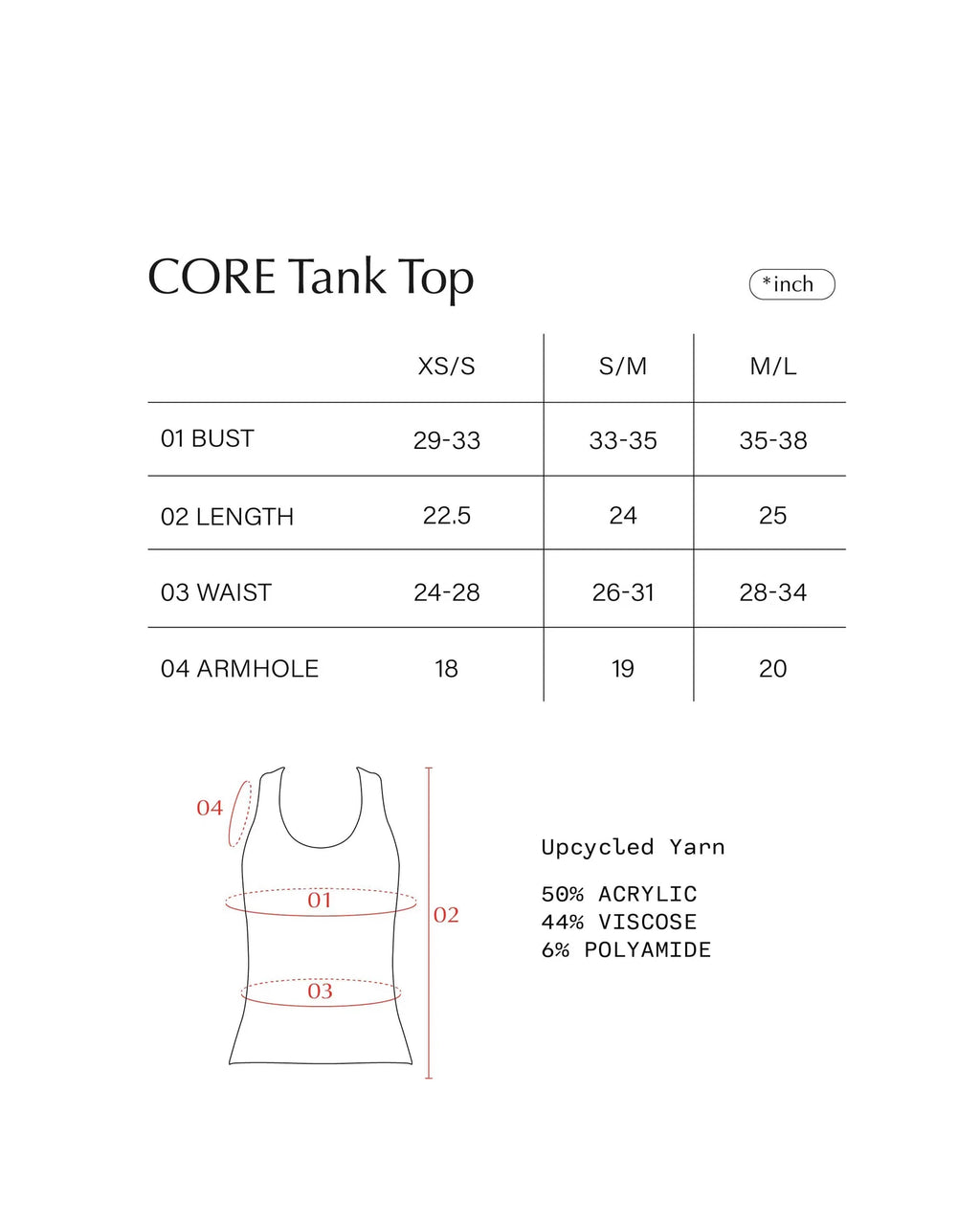 CORE TANK TOP BLACK
