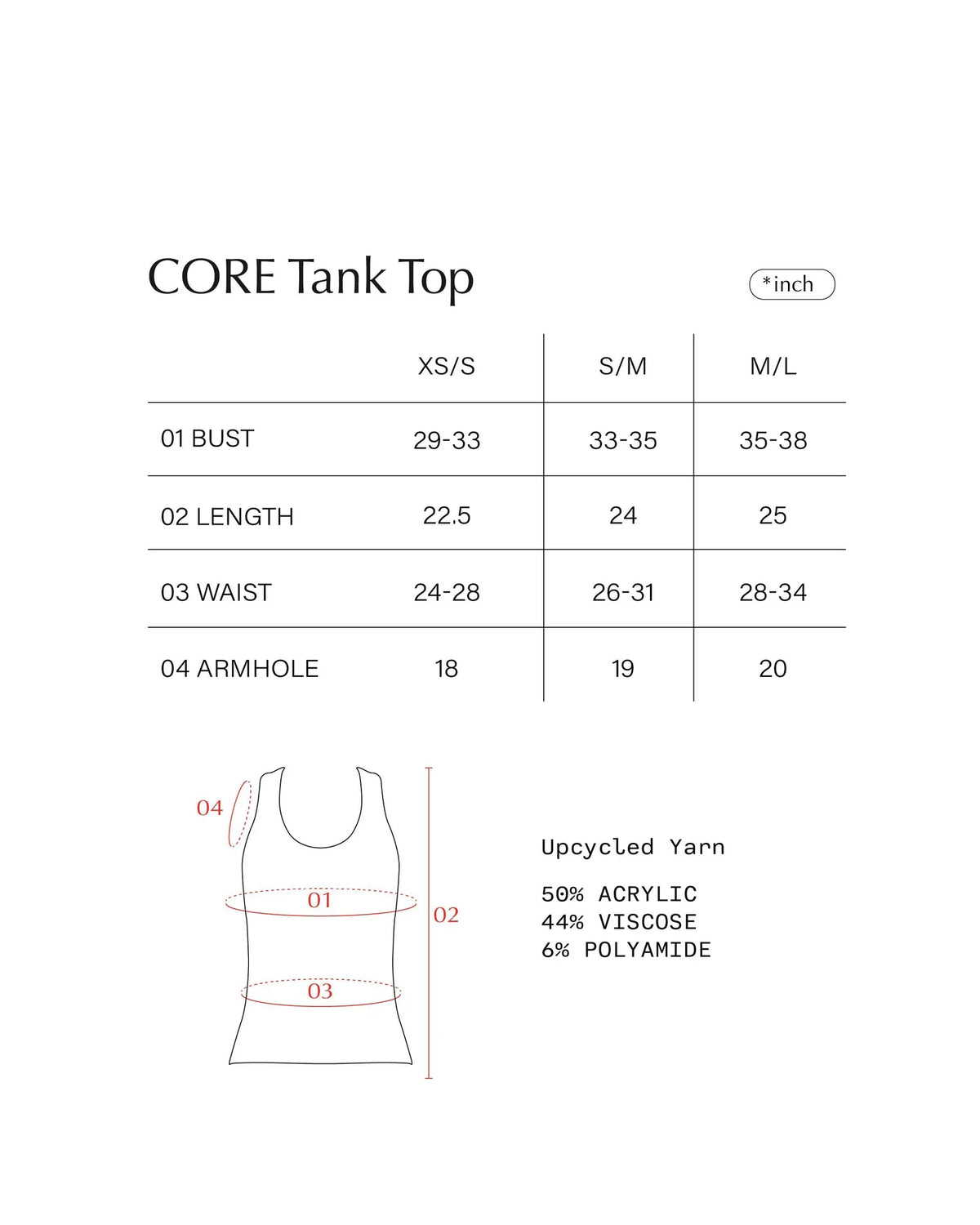 CORE TANK TOP BLACK