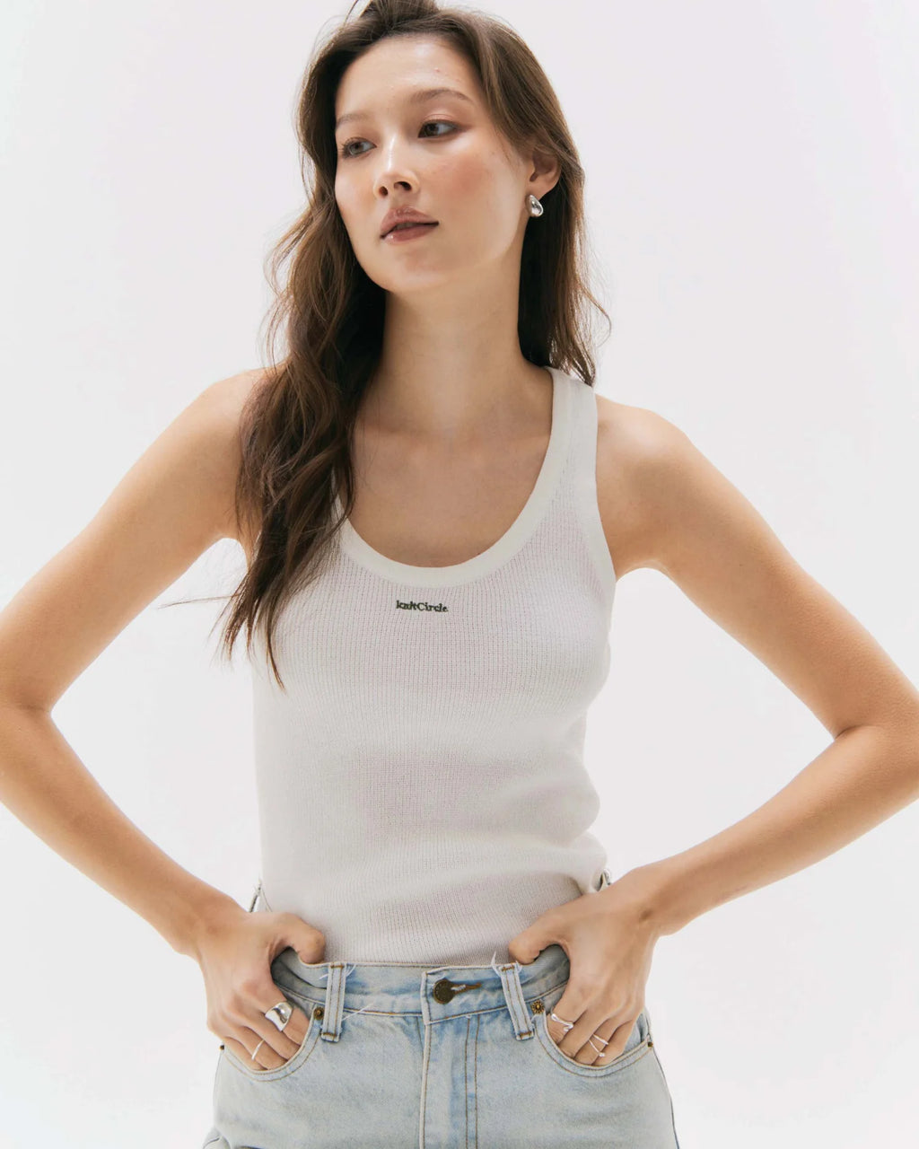 CORE TANK TOP OFF WHITE