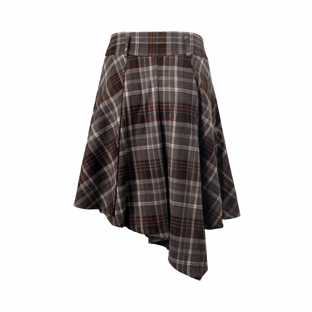 CLOVER SKIRT BROWN