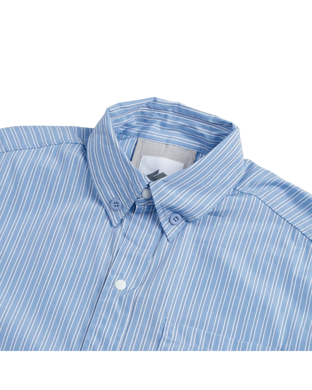 EXPLORER COMFY L/S SHIRT BLUE STRIPE