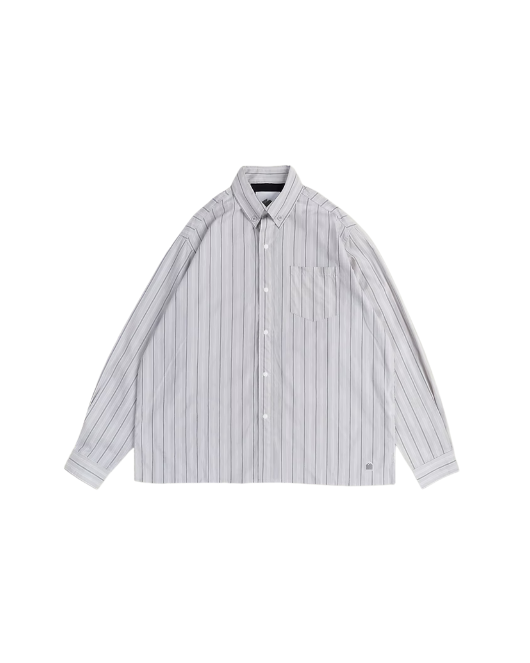 EXPLORER COMFY L/S SHIRT GREY STRIPE