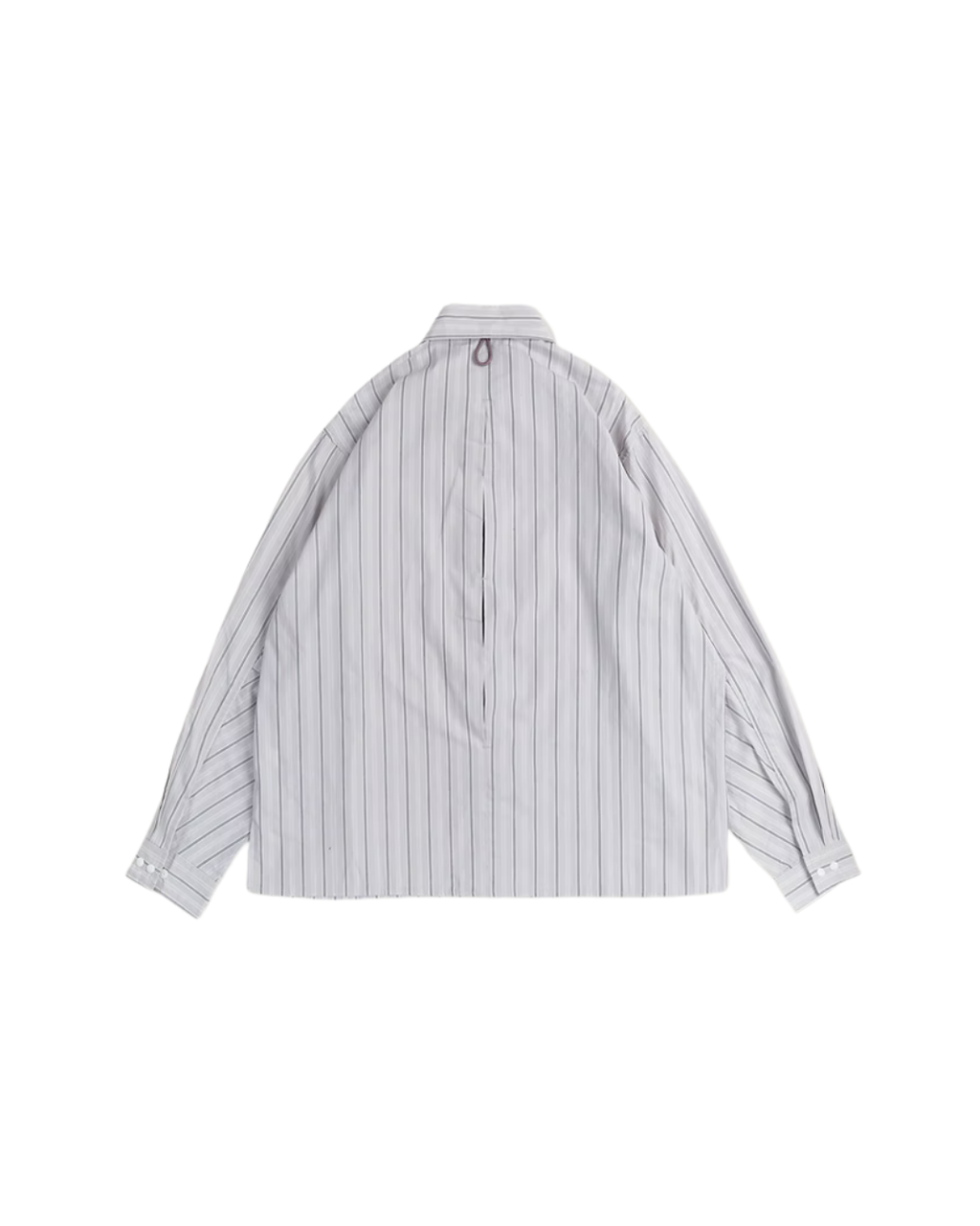 EXPLORER COMFY L/S SHIRT GREY STRIPE