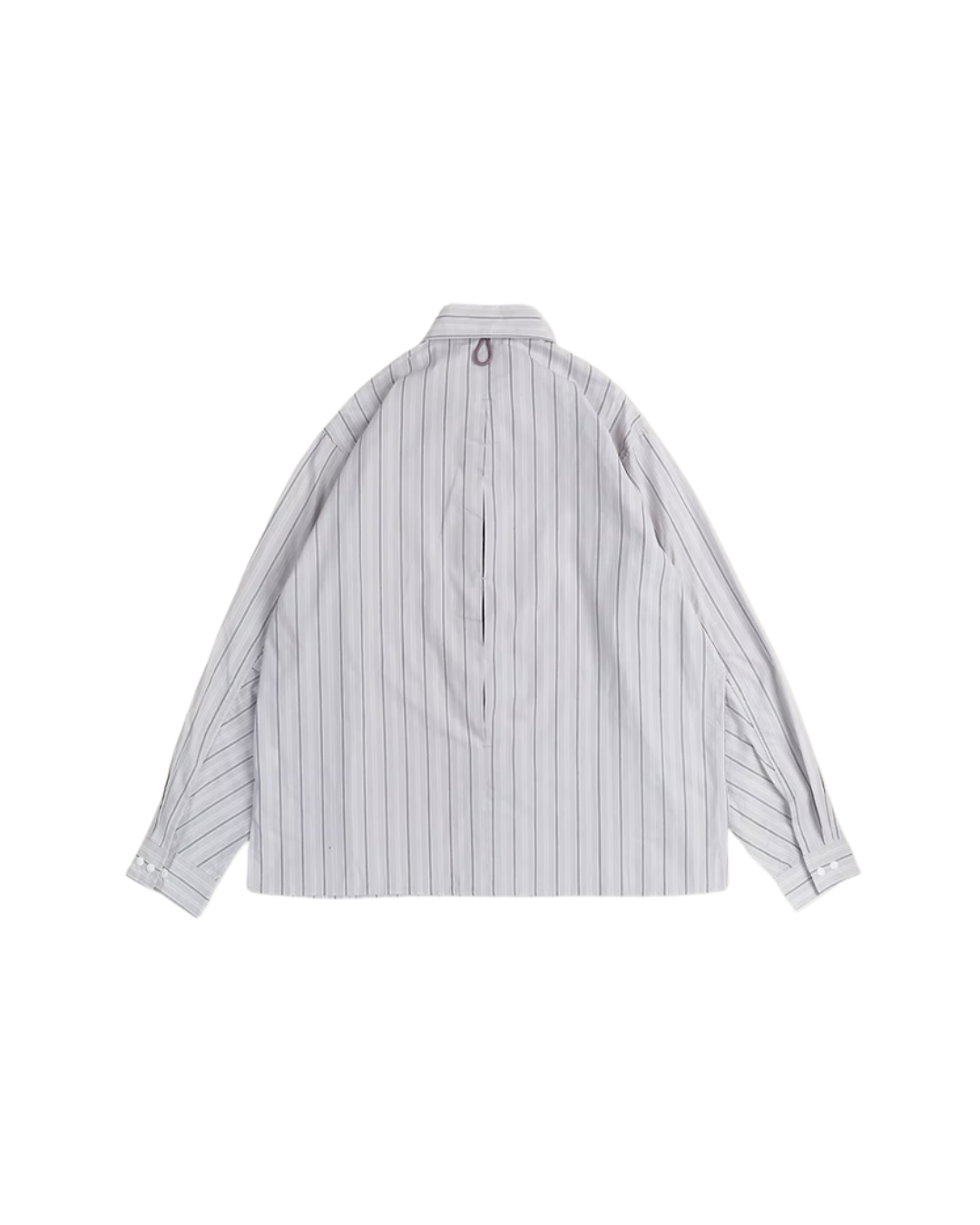 EXPLORER COMFY L/S SHIRT GREY STRIPE