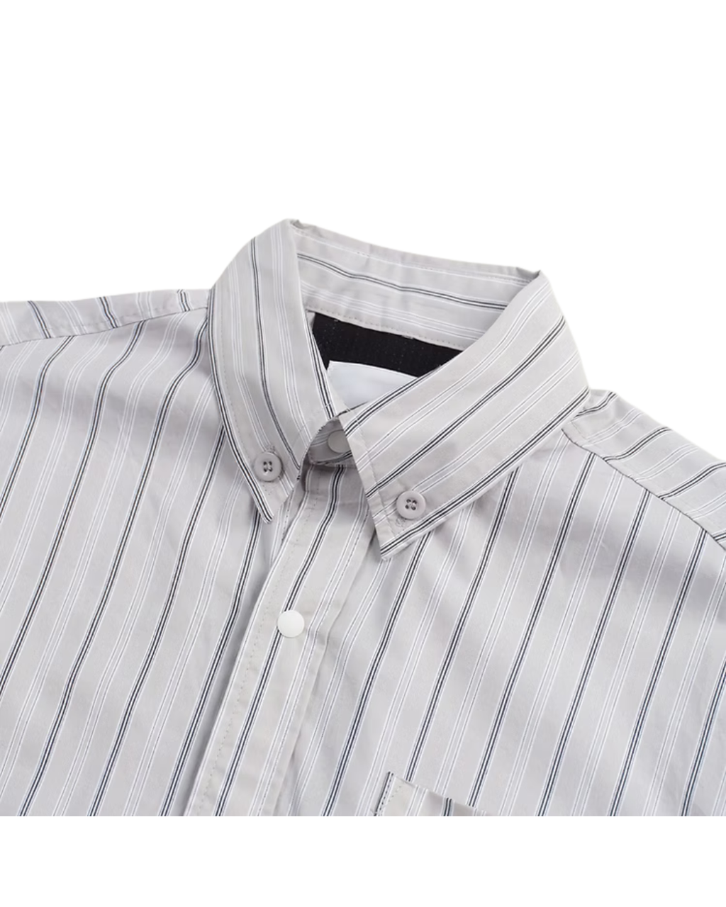 EXPLORER COMFY L/S SHIRT GREY STRIPE