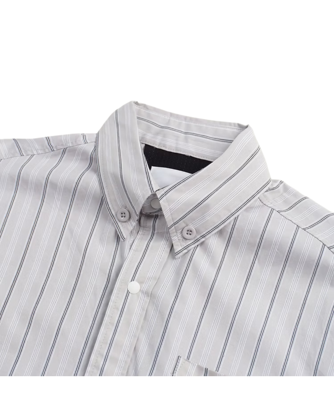 EXPLORER COMFY L/S SHIRT GREY STRIPE
