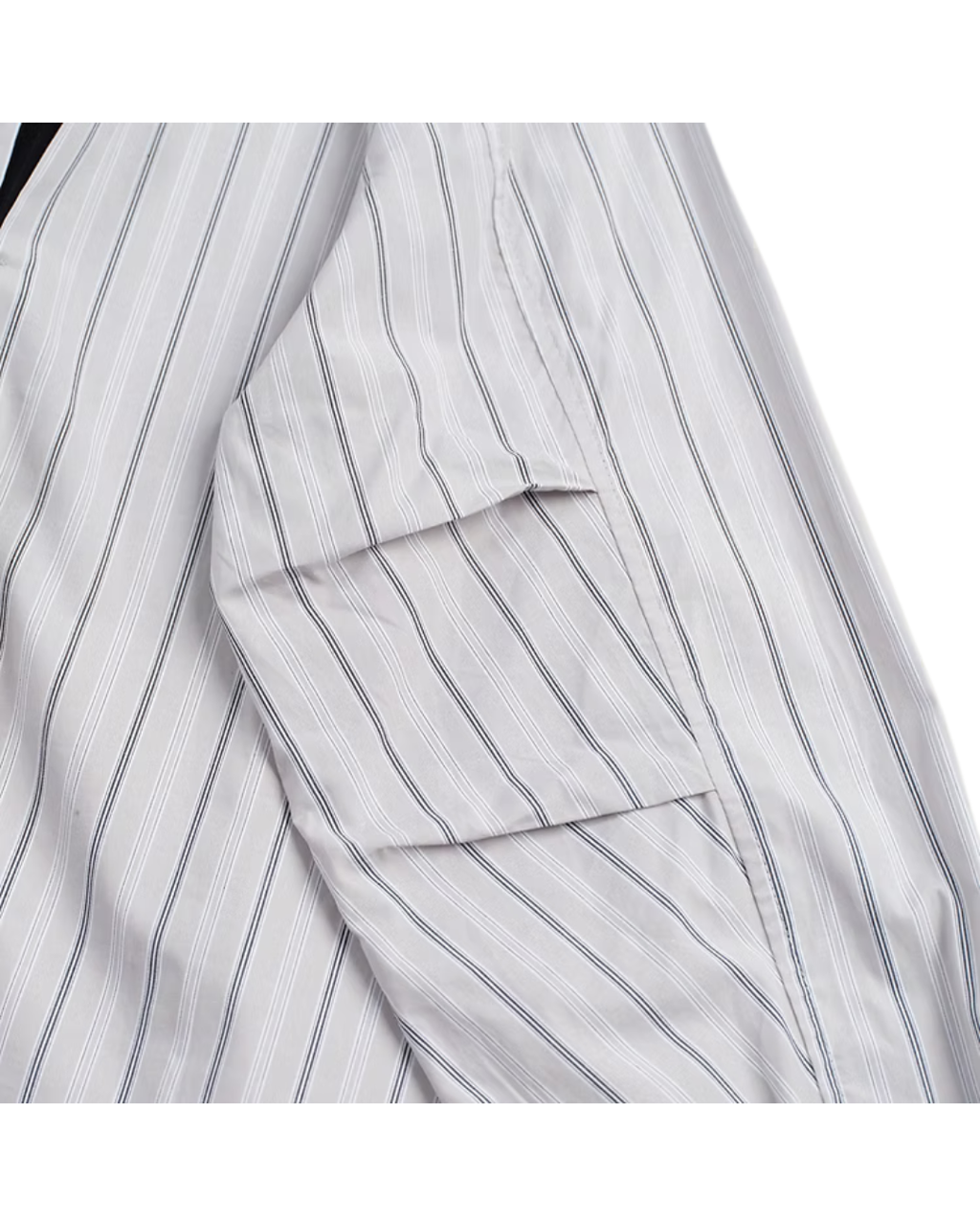 EXPLORER COMFY L/S SHIRT GREY STRIPE