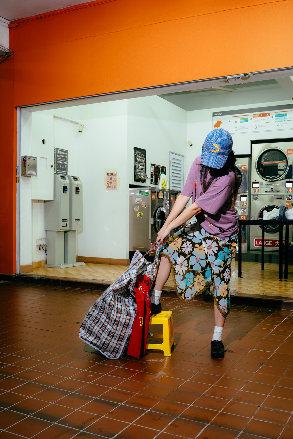 Seeing Things Tee Eggplant