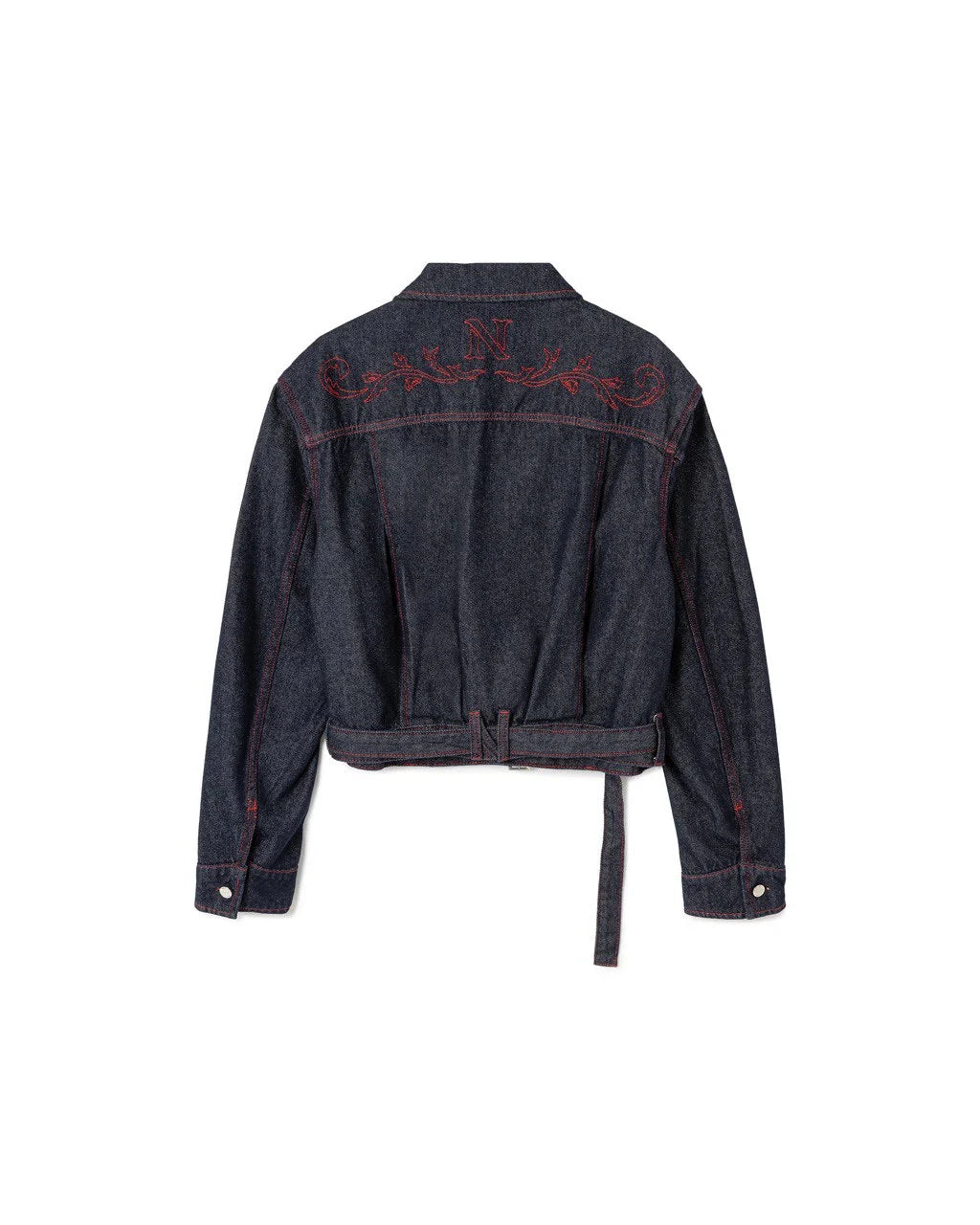 RED SELVAGE DENIM JACKET