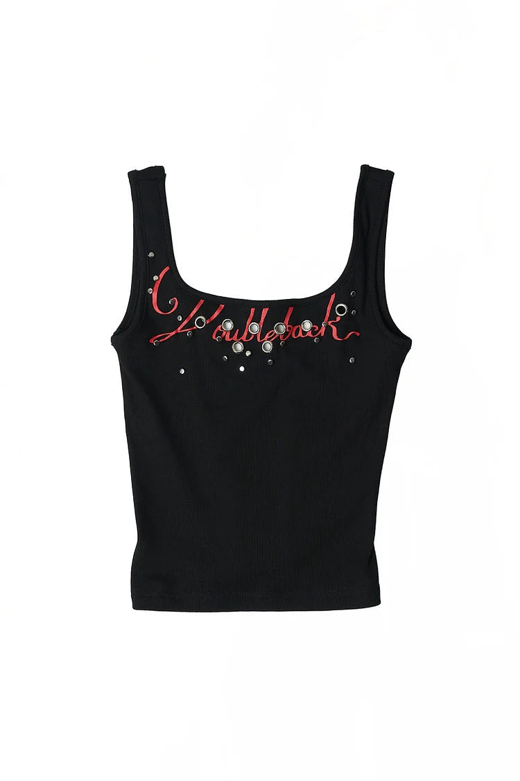 STUDDED TANK TOP
