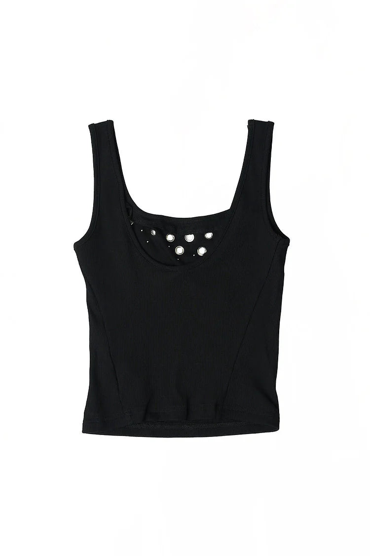 STUDDED TANK TOP