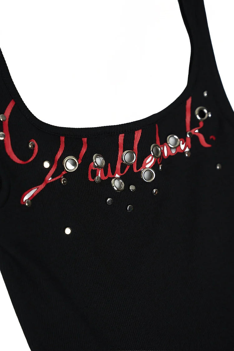 STUDDED TANK TOP