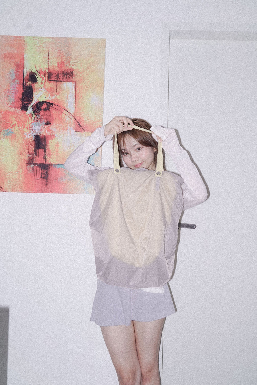 TO CAPSULE BAG MIST WHITE