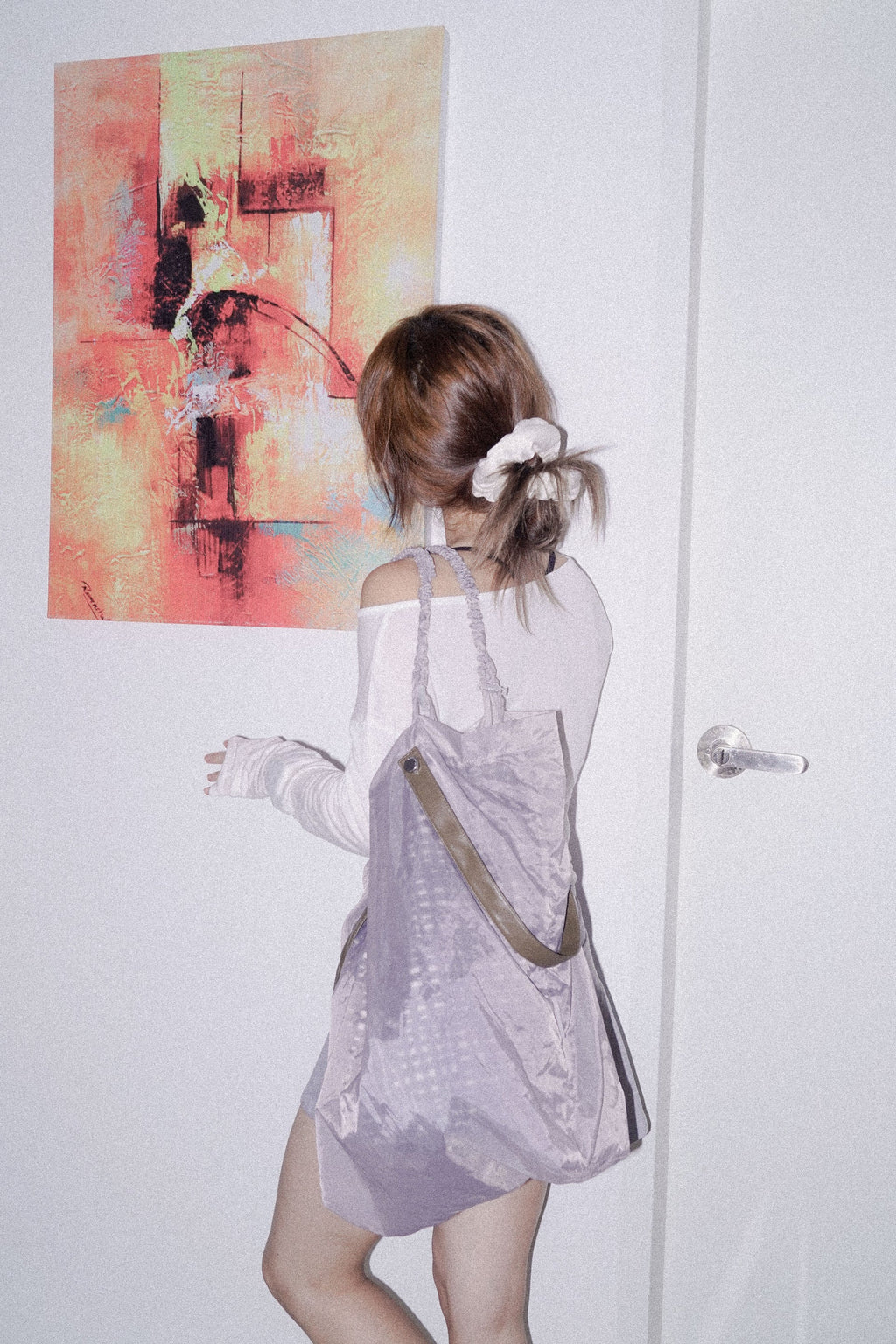 TO CAPSULE BAG MIST WHITE