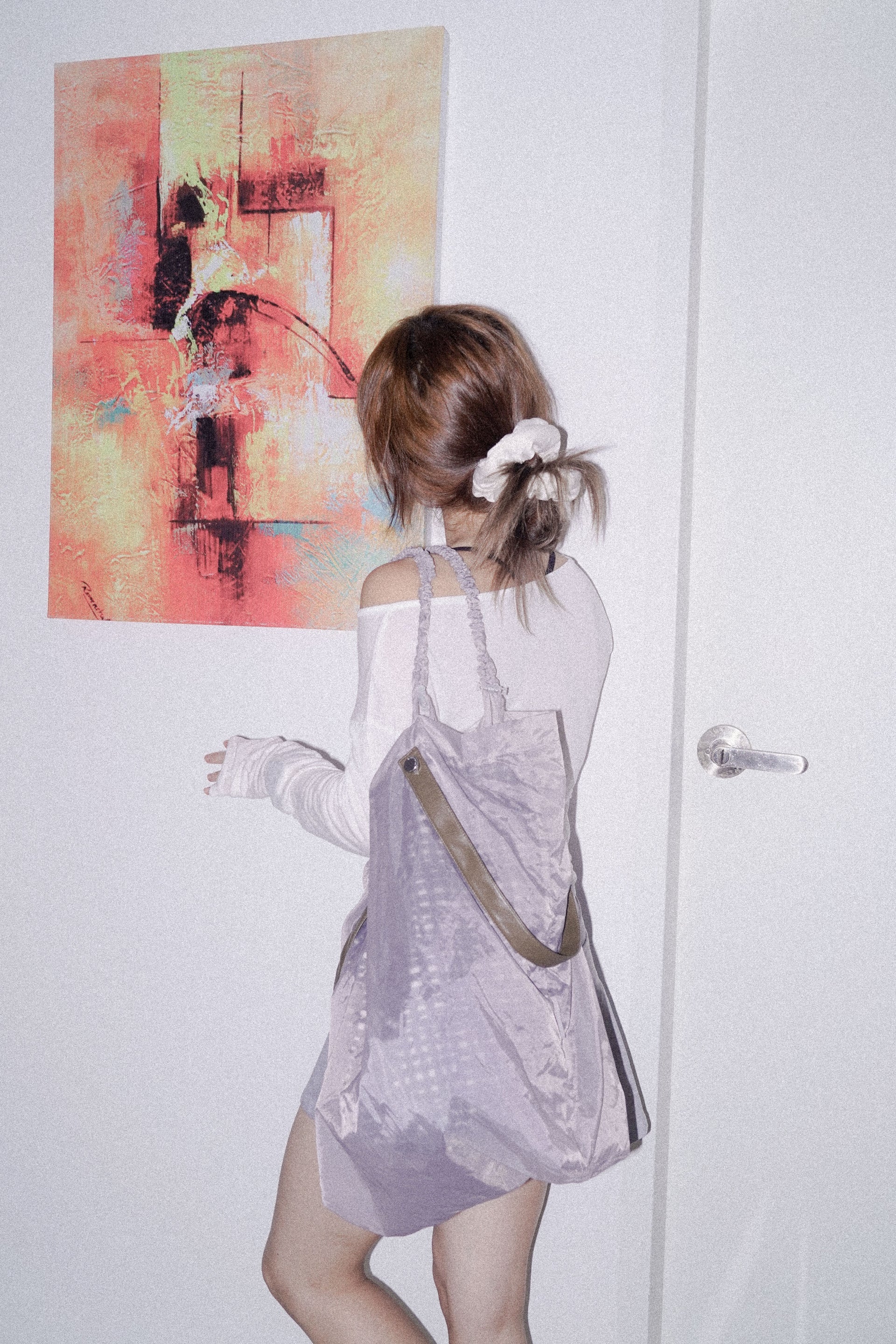 TO CAPSULE BAG MIST WHITE