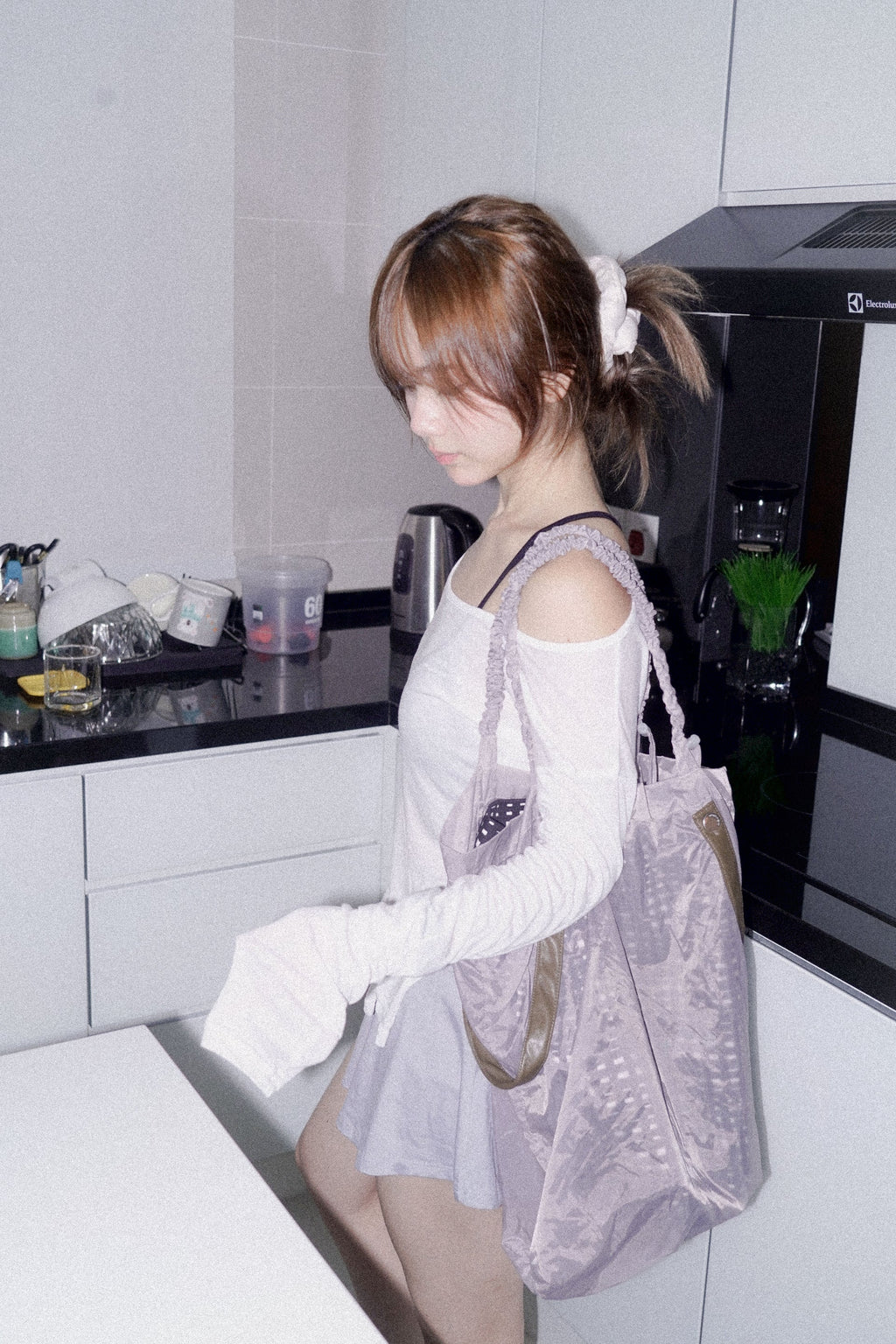 TO CAPSULE BAG MIST WHITE