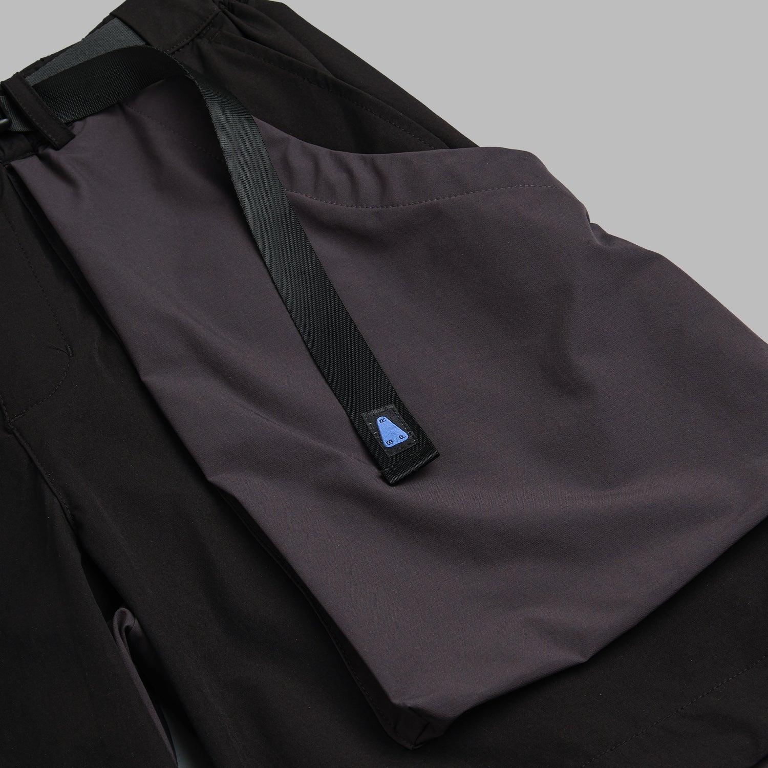 Shuren Camping Shorts 2-Tone / Nylon - Black