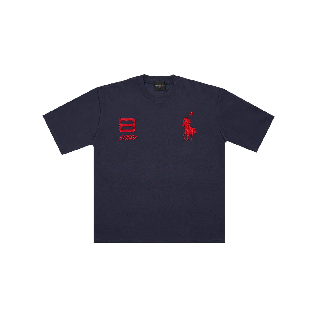 DARK HORSE : POLO T-SHIRT NAVY