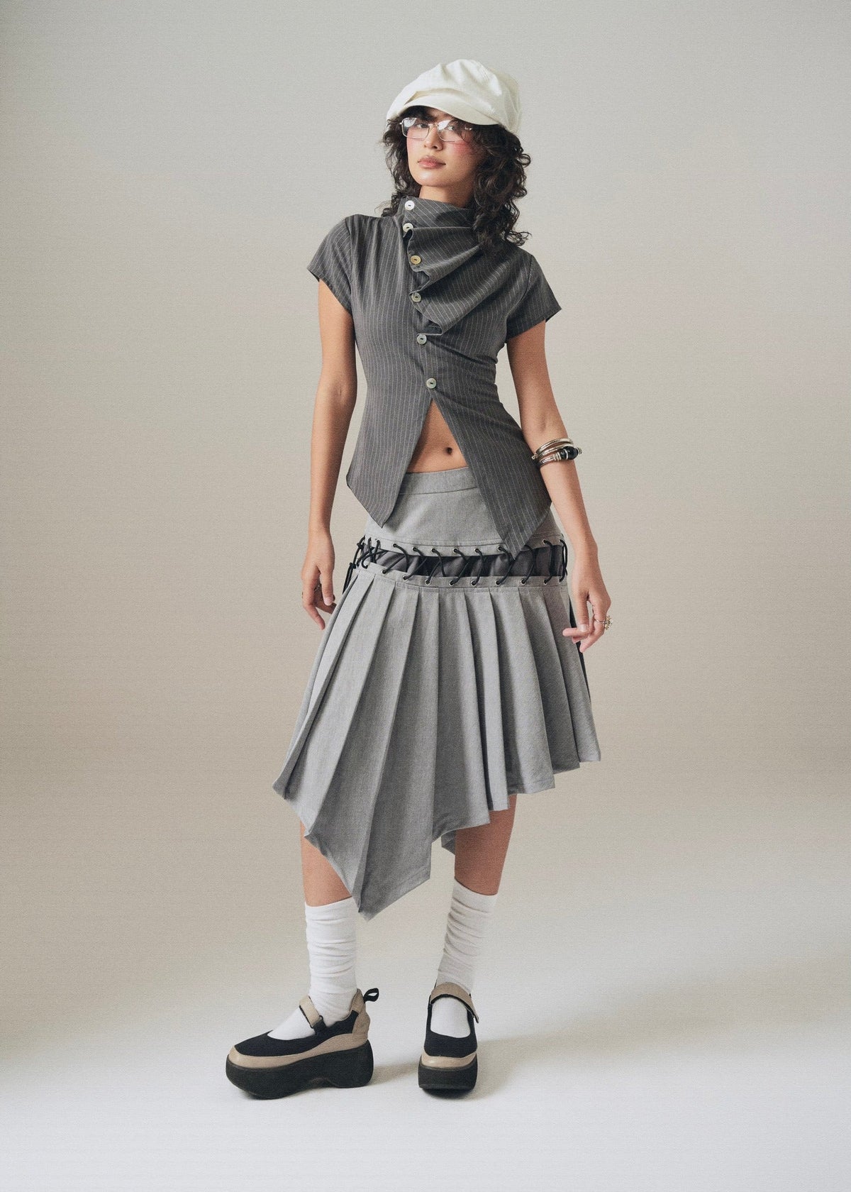 DAWN SKIRT GREY