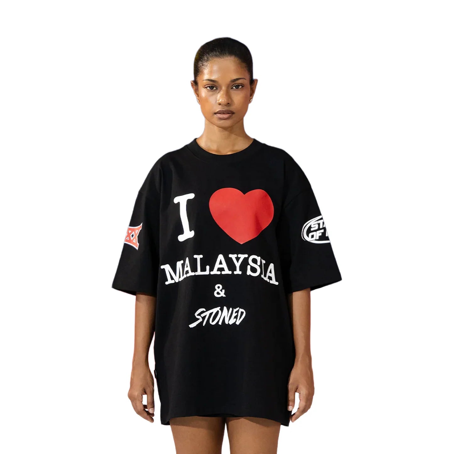 I LOVE MALAYSIA TEE BLACK
