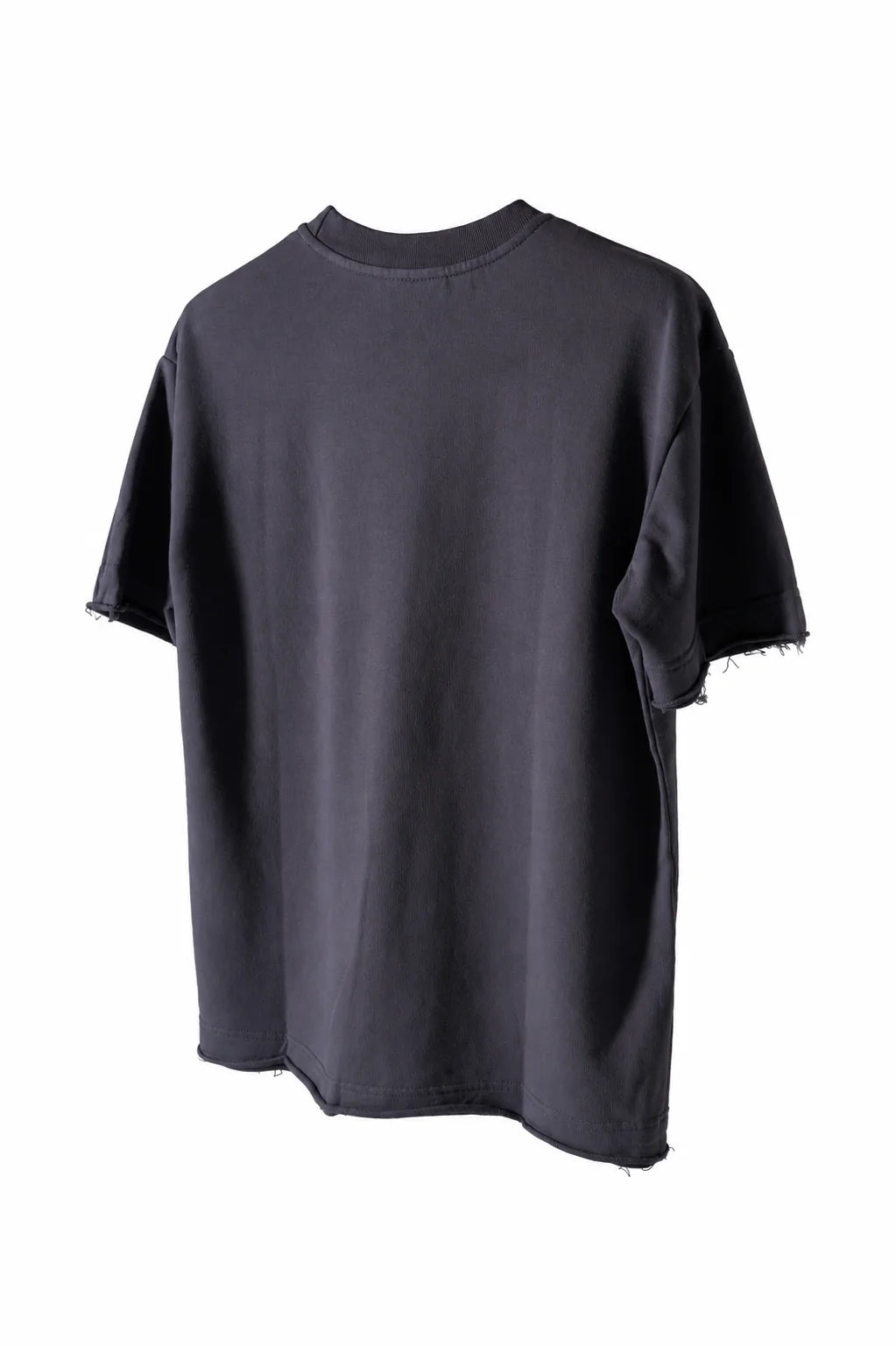 ESSENTIAL UNFINISHED TEE GREY