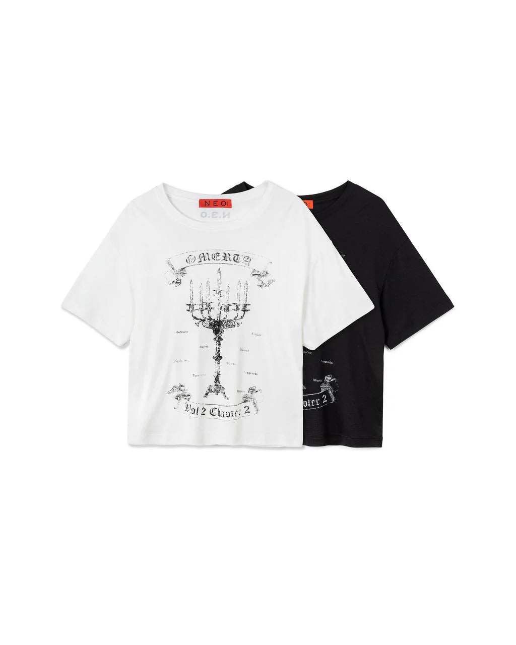 CANDLEBORNE GRAPHIC TEE WHITE