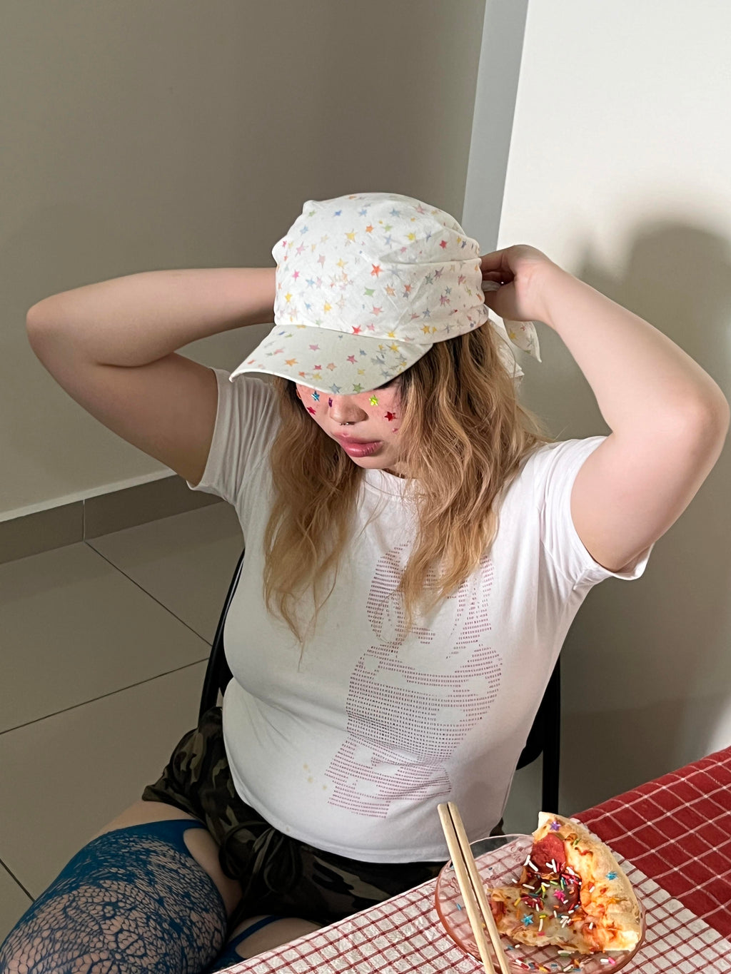 SILLYSALLY Star Scarf Hat