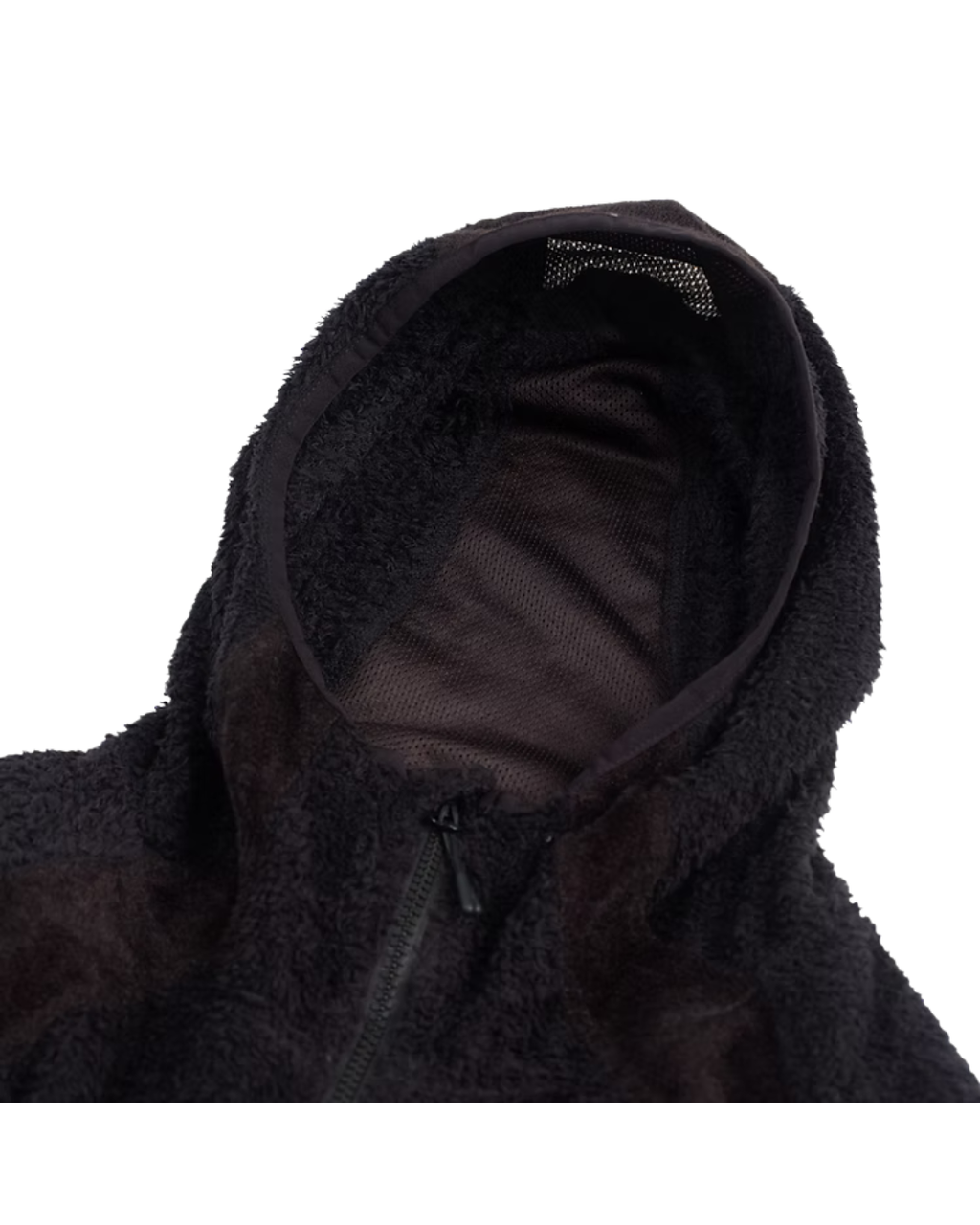 PACKABLE FLEECE ROCKY JACKET BLACK
