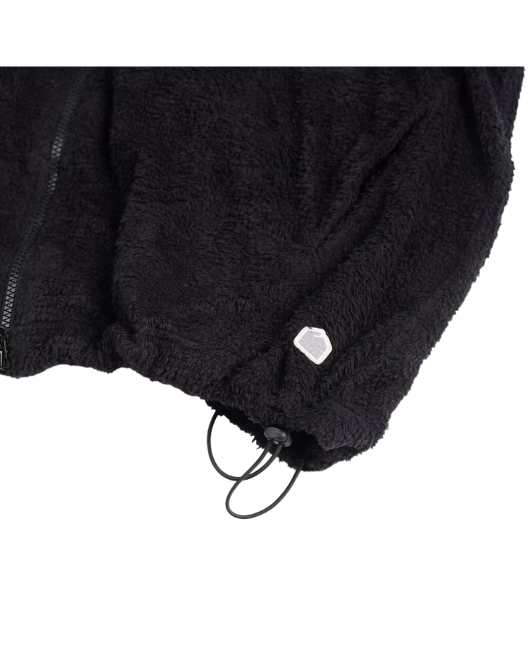 PACKABLE FLEECE ROCKY JACKET BLACK