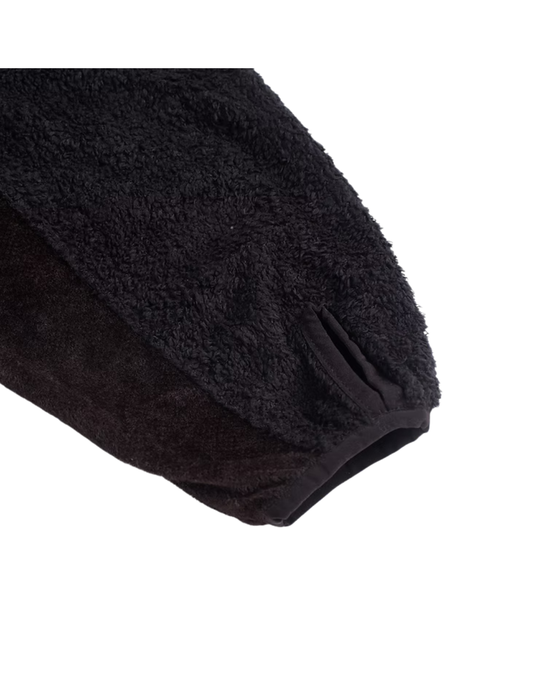 PACKABLE FLEECE ROCKY JACKET BLACK