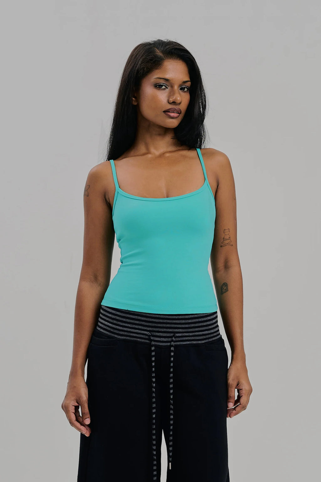 CORE TANK TOP AQUA BLUE
