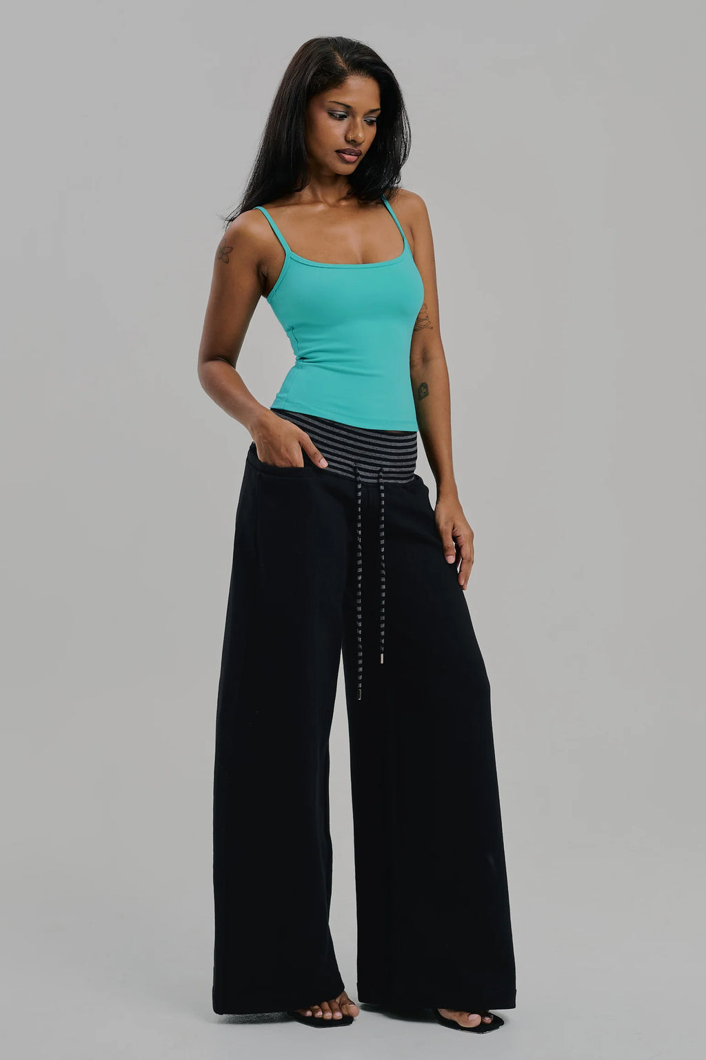 PENNY SWEATPANTS PEBBLE BLACK