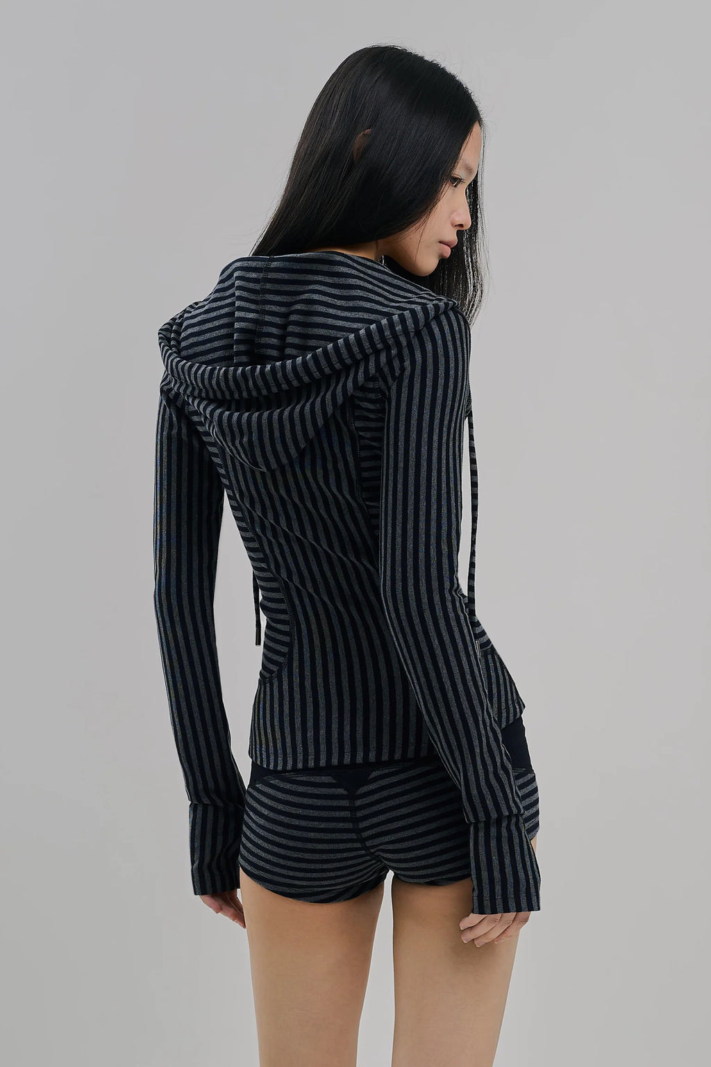SORBET HOODIE PEBBLE BLACK