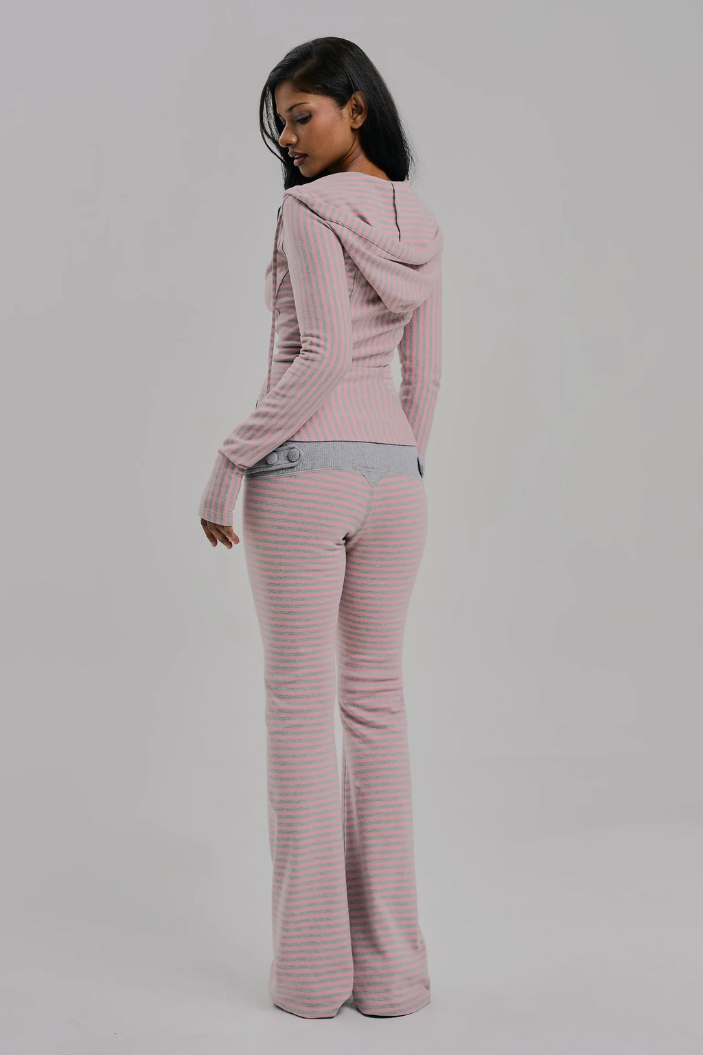 SORBET FLARE PANTS BUBBLEGUM PINK