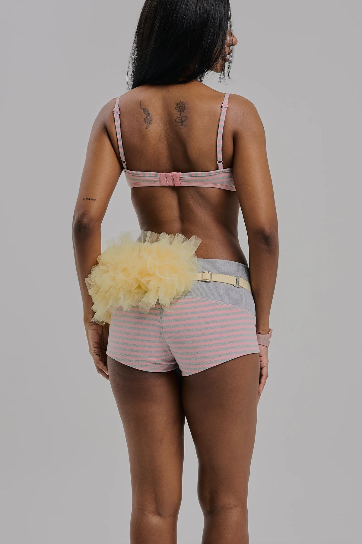 FLUTTER TUTU BUTTER YELLOW