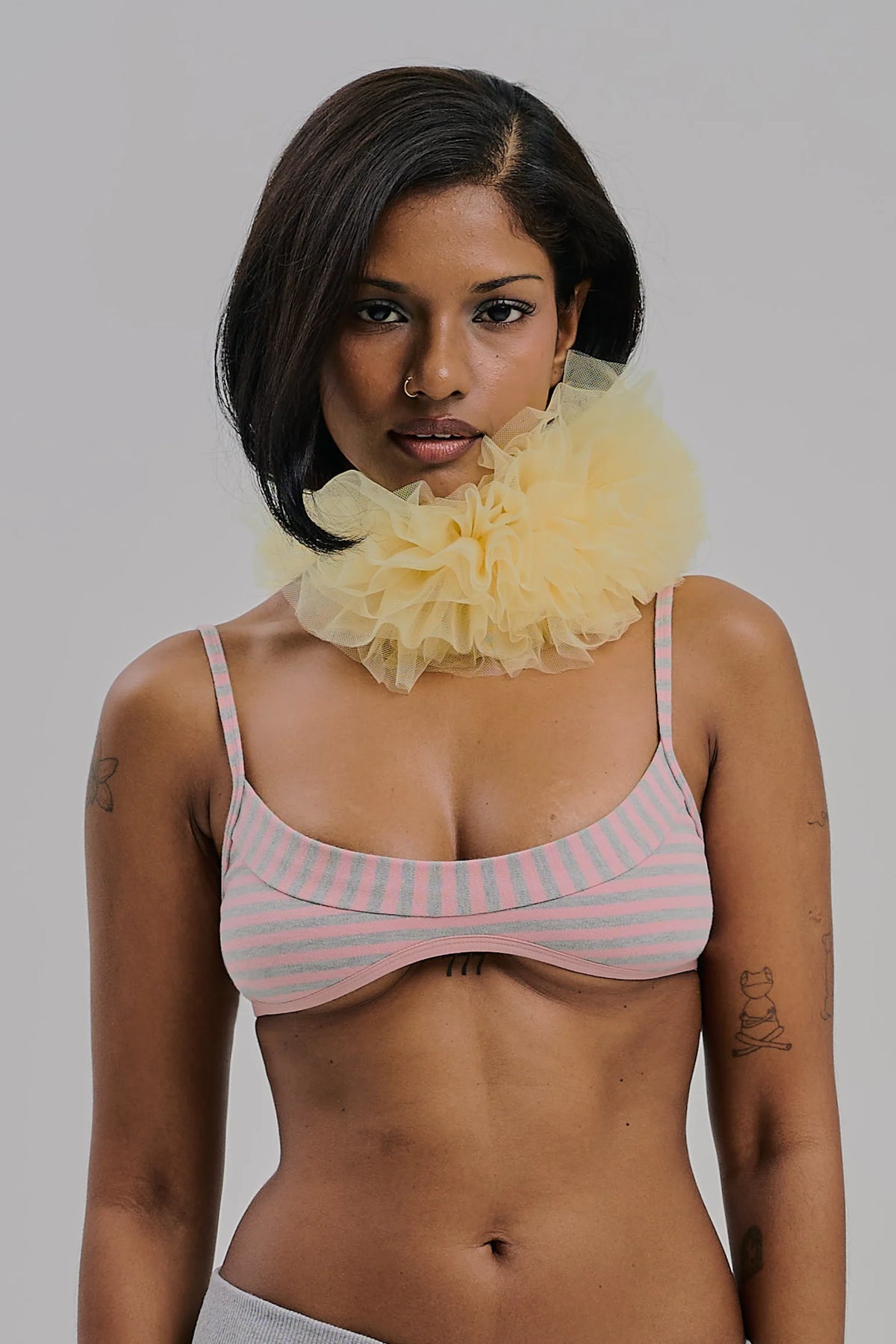 FLUTTER TUTU BUTTER YELLOW