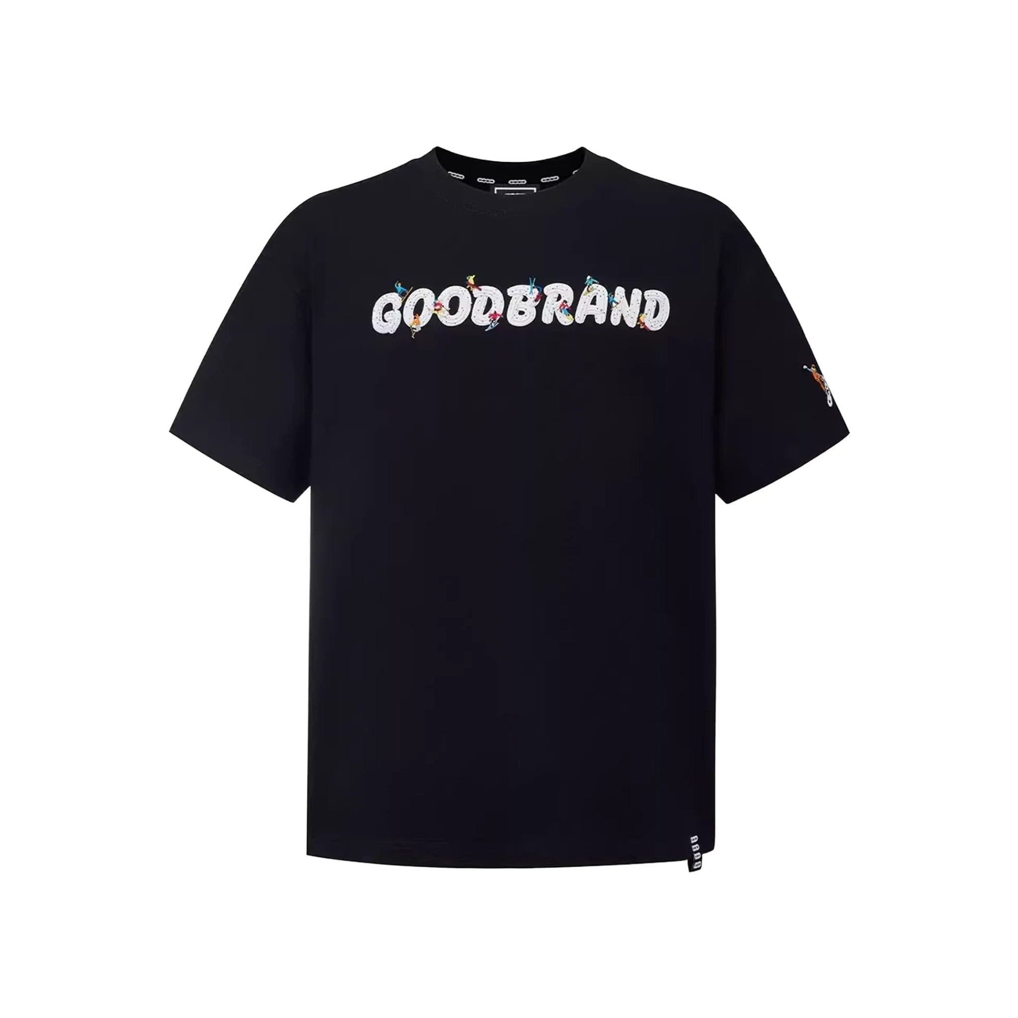 FUN ICE CREAM PULP EMBROIDERY TEE BLACK SS26
