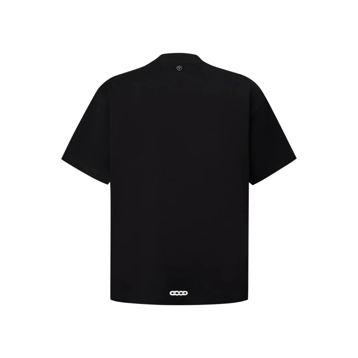 GEMSTONE EMBELLISHED LOGO TEE BLACK SS26