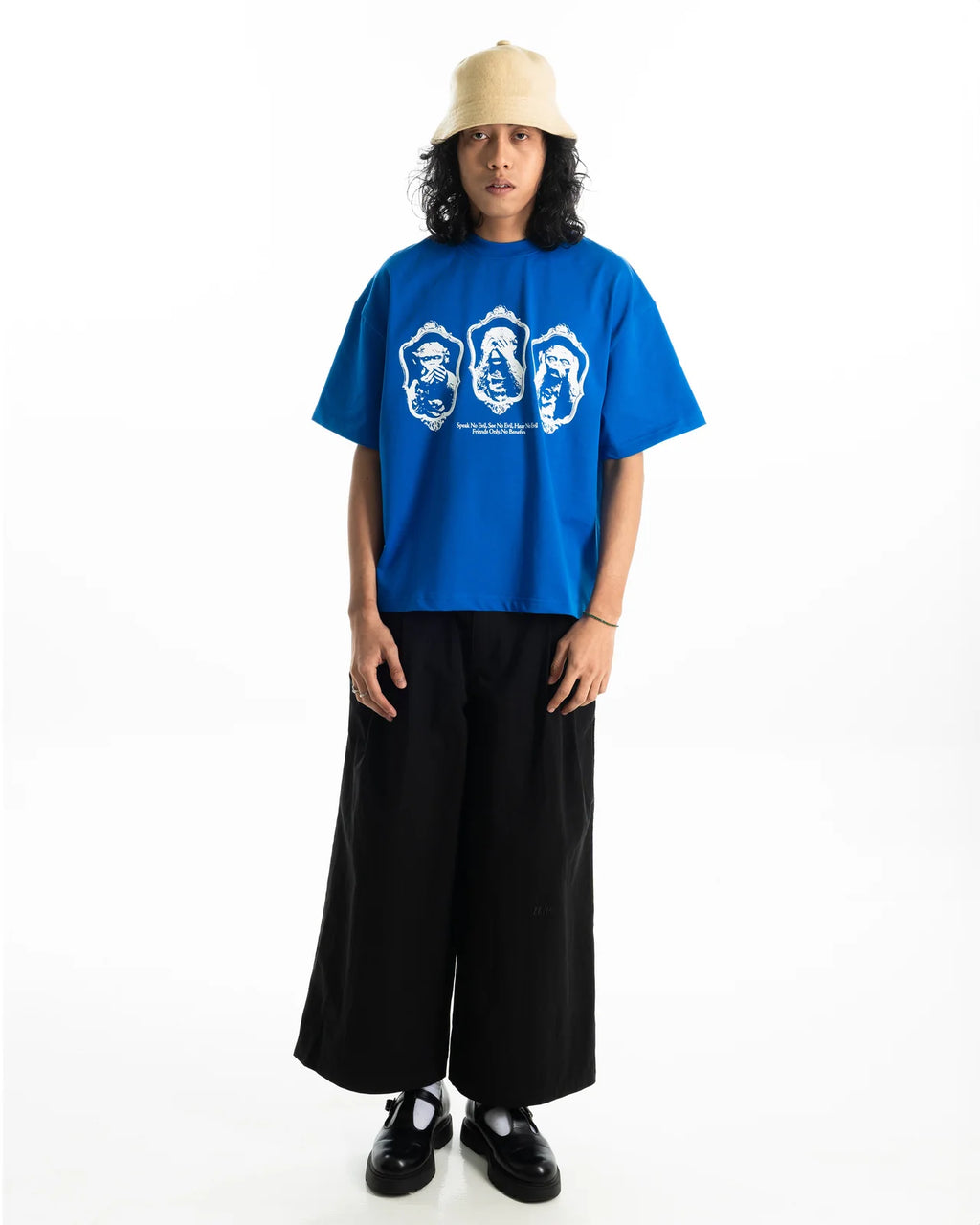 THREE WISE MONKEYS TEE