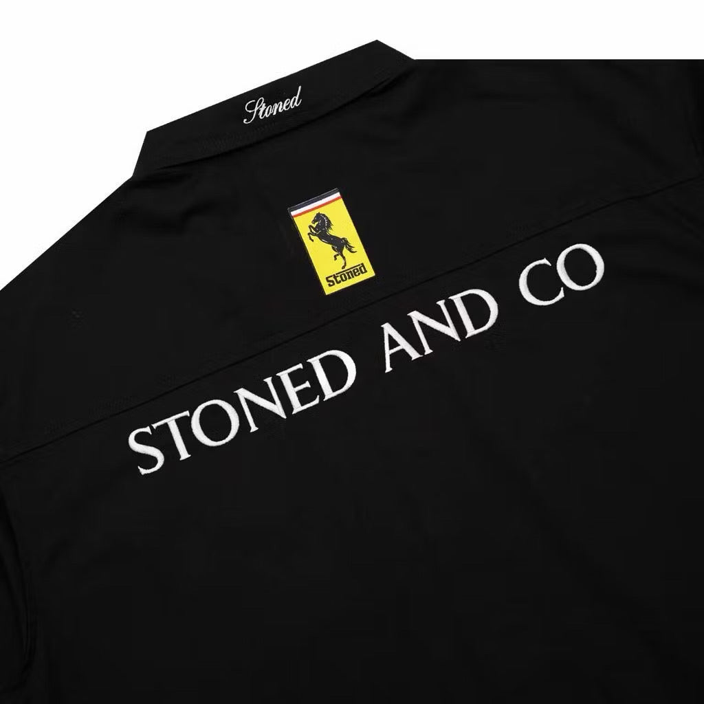 DARK HORSE : MOTORSPORT WORKSHIRT BLACK