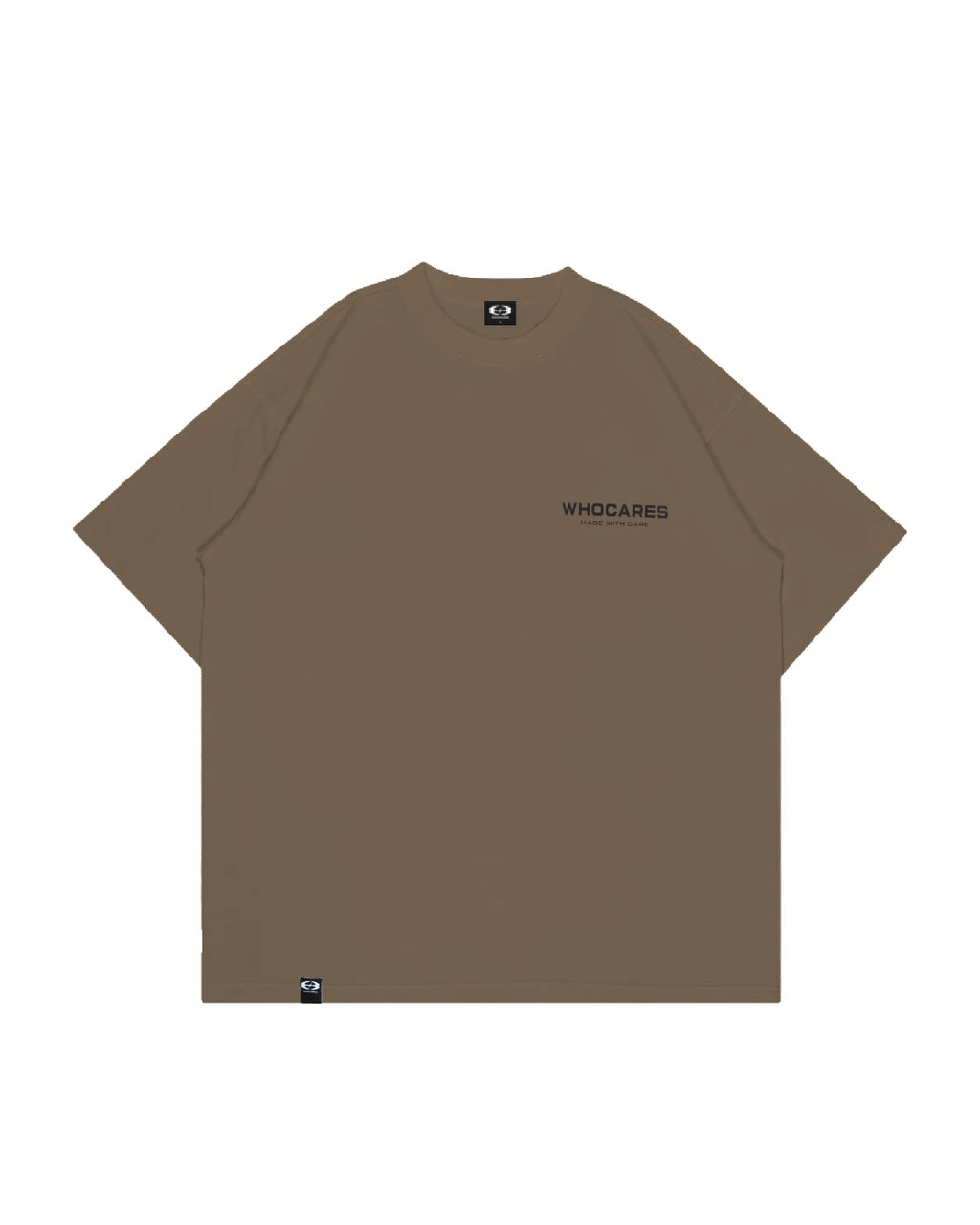 ESSENTIAL LOGO TEE BROWN