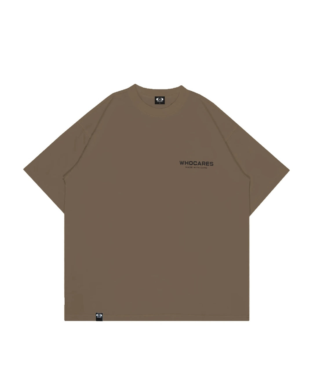ESSENTIAL LOGO TEE BROWN