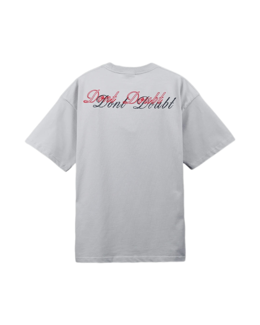 DONT' DOUBT VARSITY TEE GREY